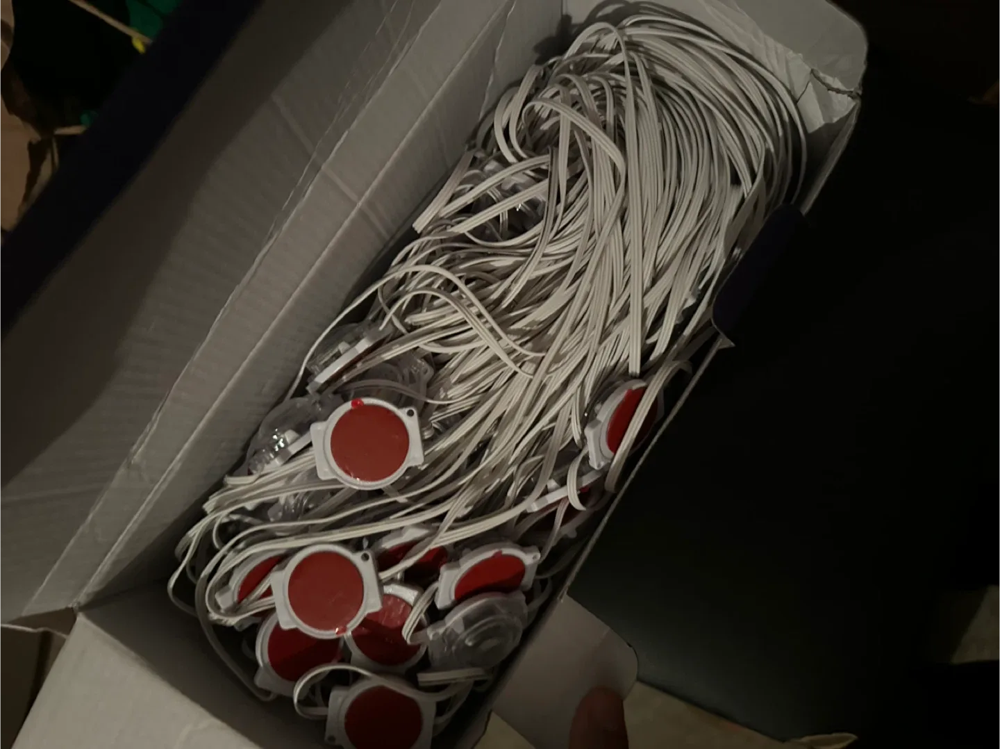 Outdoors LED Colorful Eaves Light - 500FT image indicator(2)