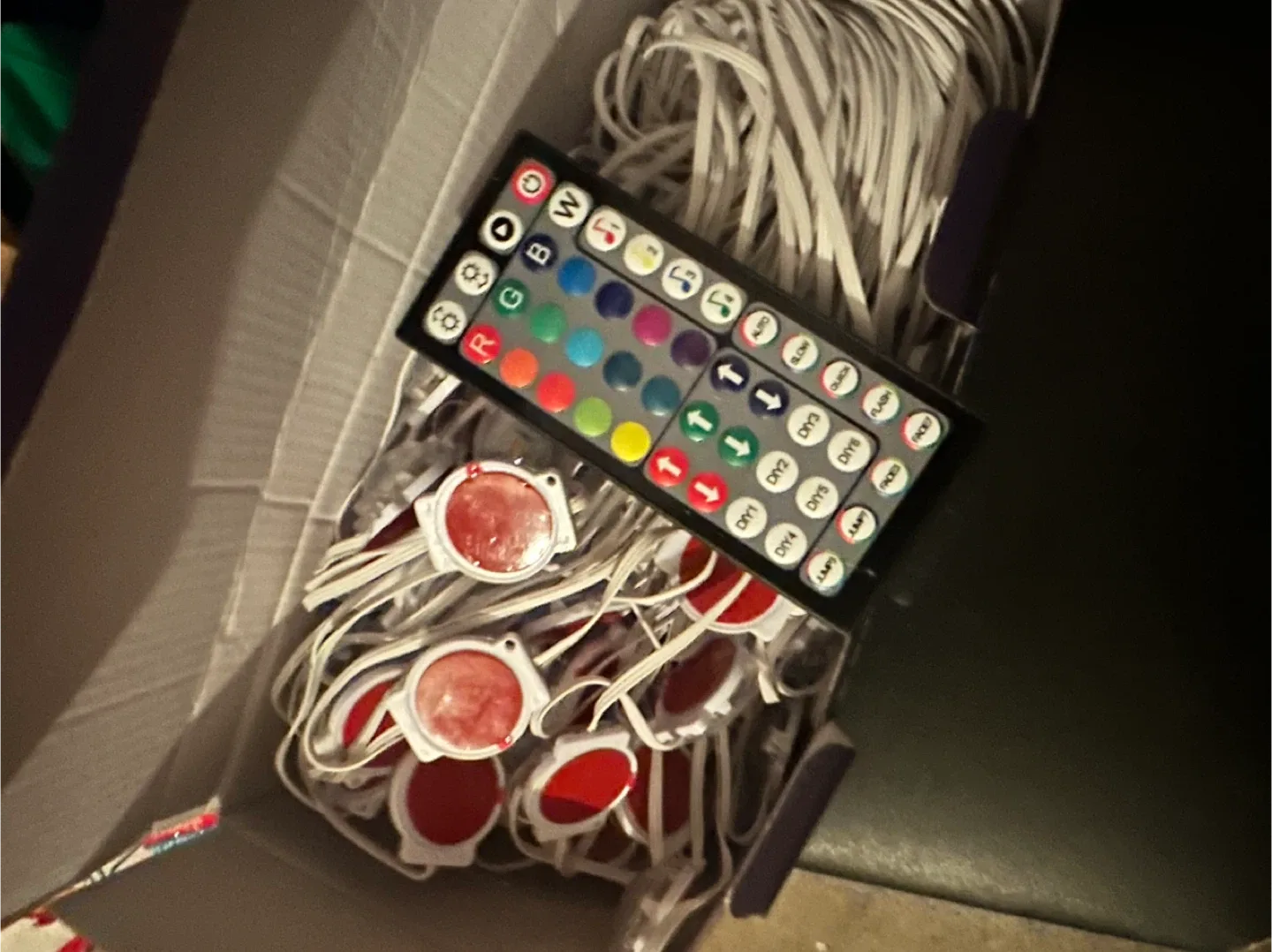 Outdoors LED Colorful Eaves Light - 500FT image indicator(3)