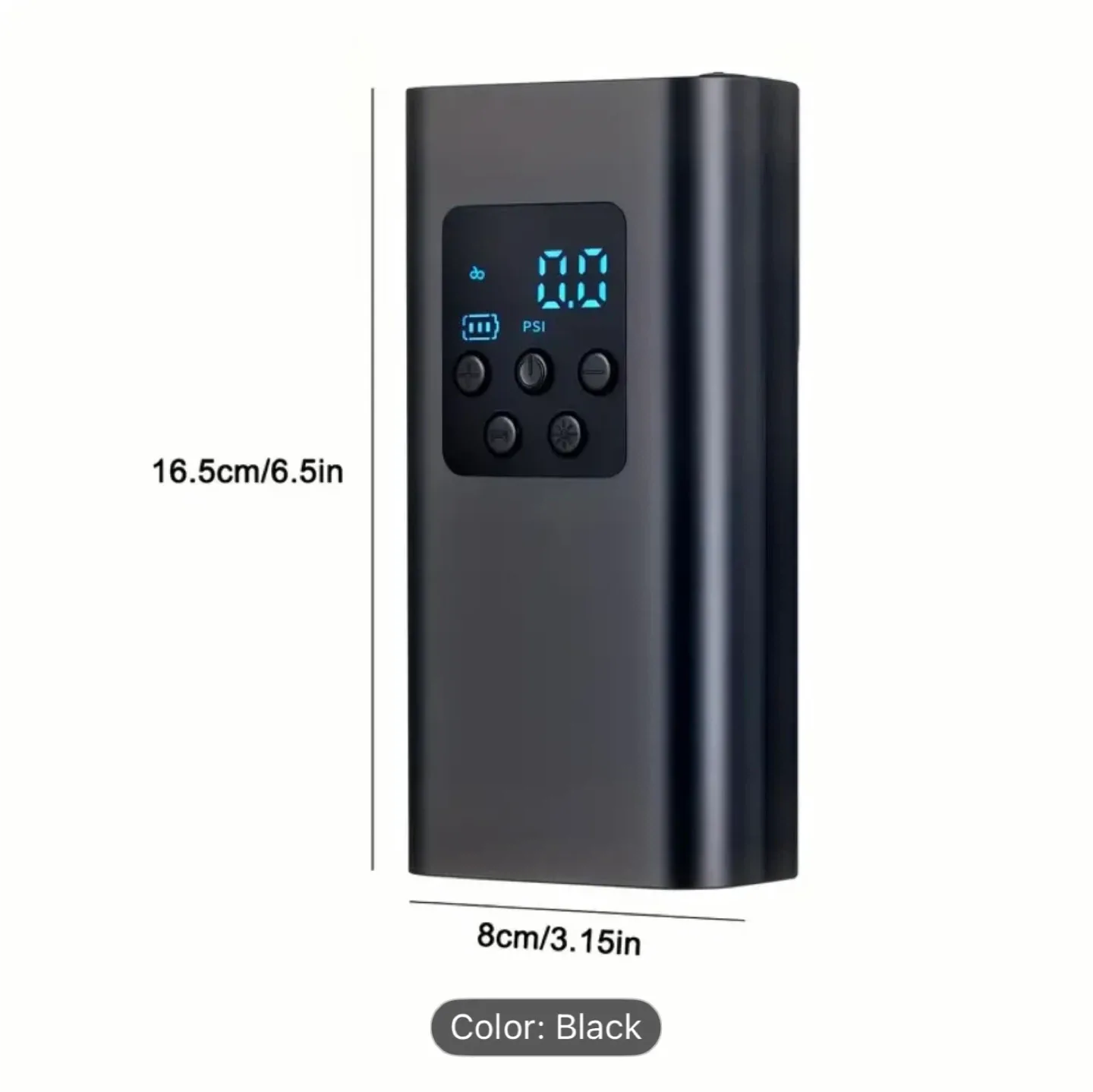 Portable Air Compressor Pump - Black image indicator(6)