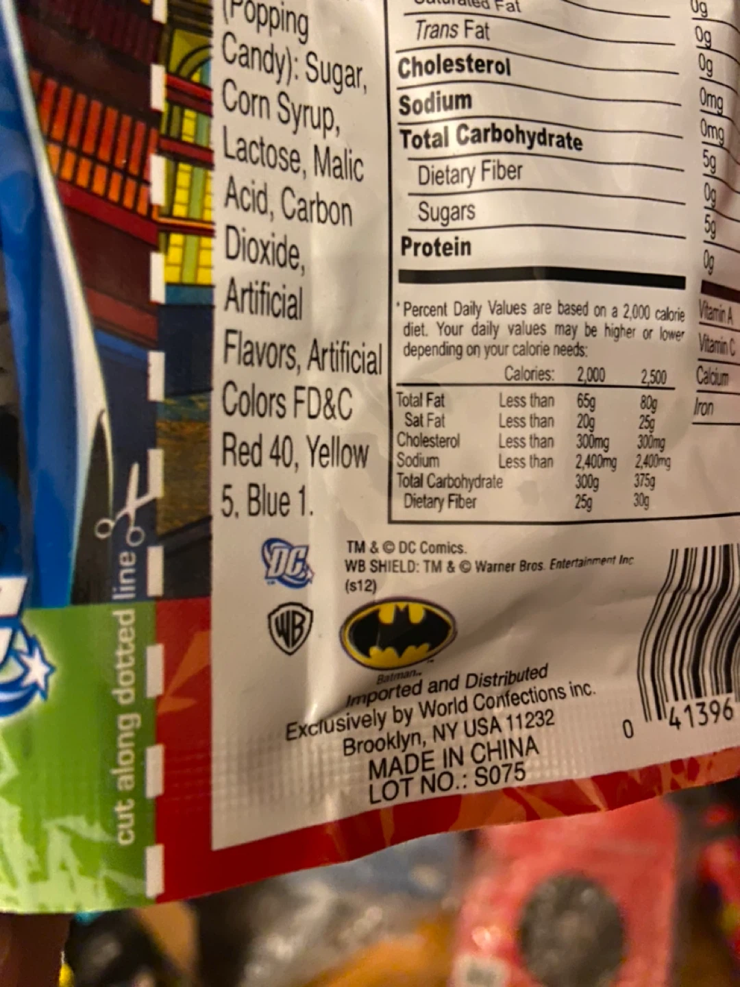 Old Batman Popping Candy with Lollipop - photo 3