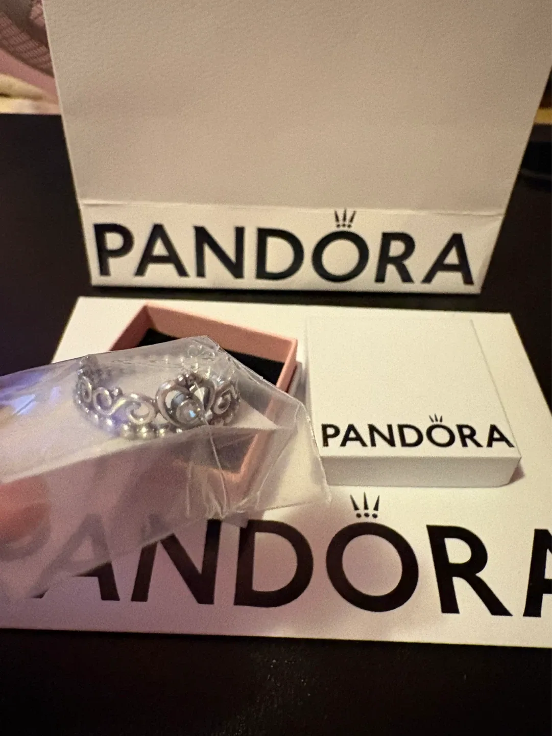 Pandora Princess Tiara Ring Size 7 image indicator(3)