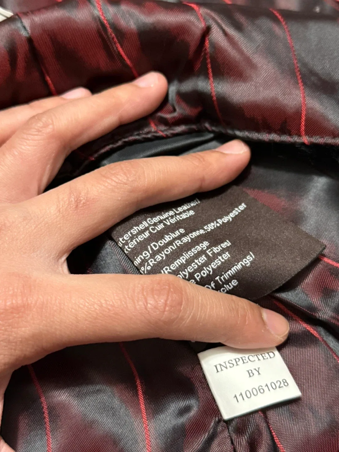 Danier Genuine Leather Jacket - Size M image indicator(5)