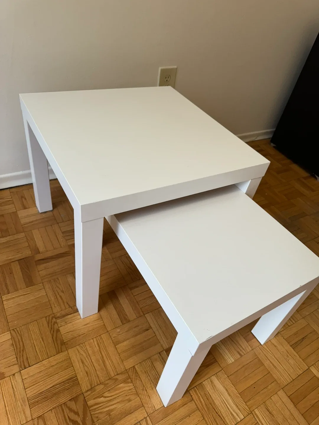 Ikea LACK White Side Table - 55x55 cm image indicator(4)