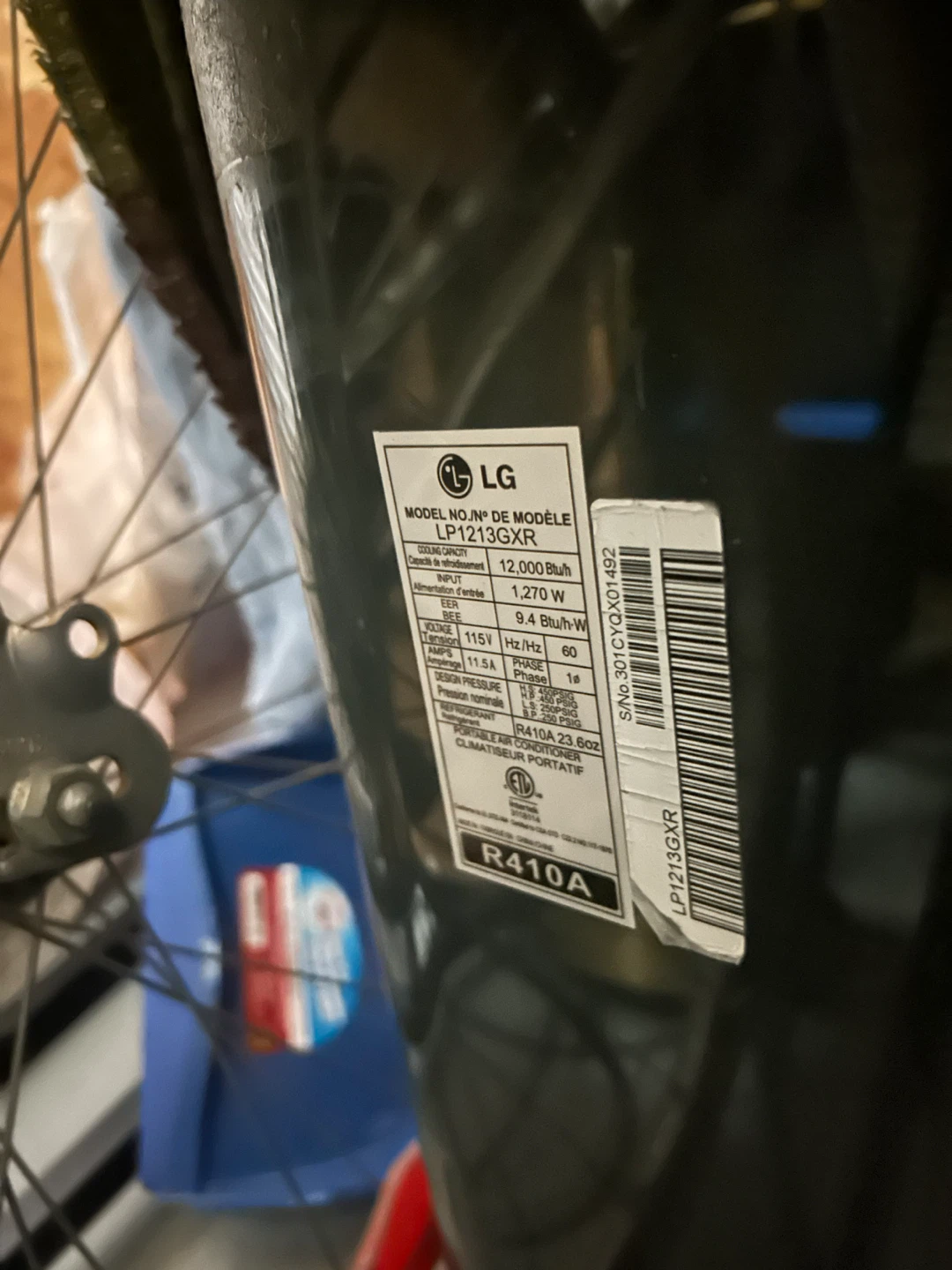 LG 12,000 BTU Portable AC – Powerful Cooling, Great Condition! - photo 4