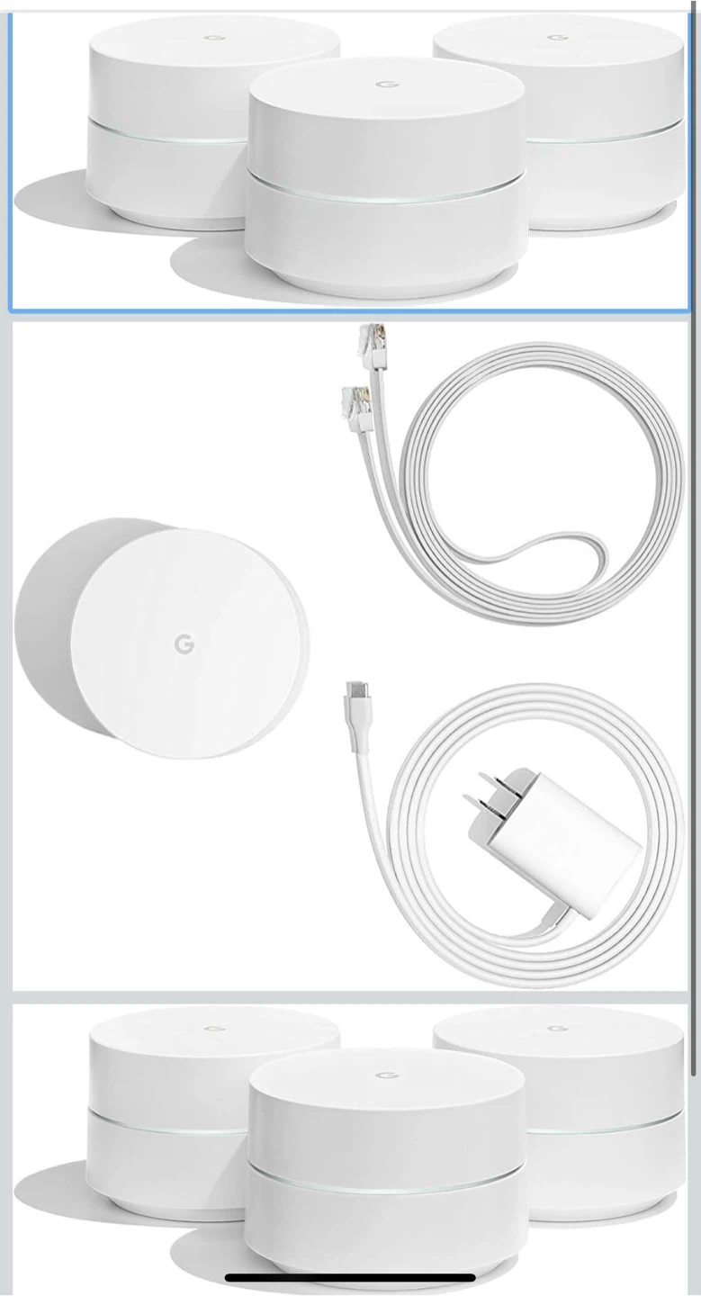 Google Wifi Home System - Like New! - photo 2