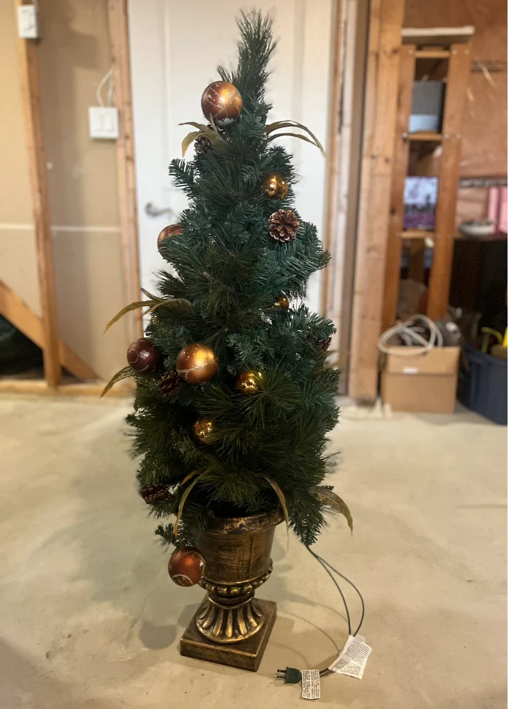 48” Decorated Artificial Christmas Tree