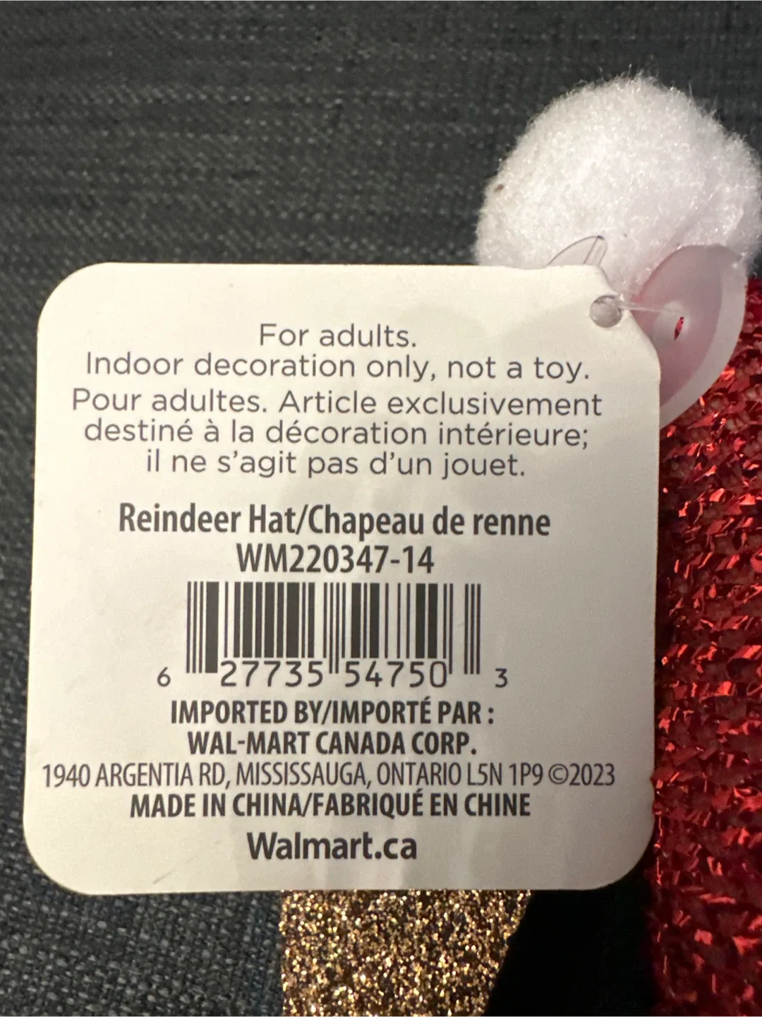 Holiday Reindeer Hat Headband - New image indicator(4)