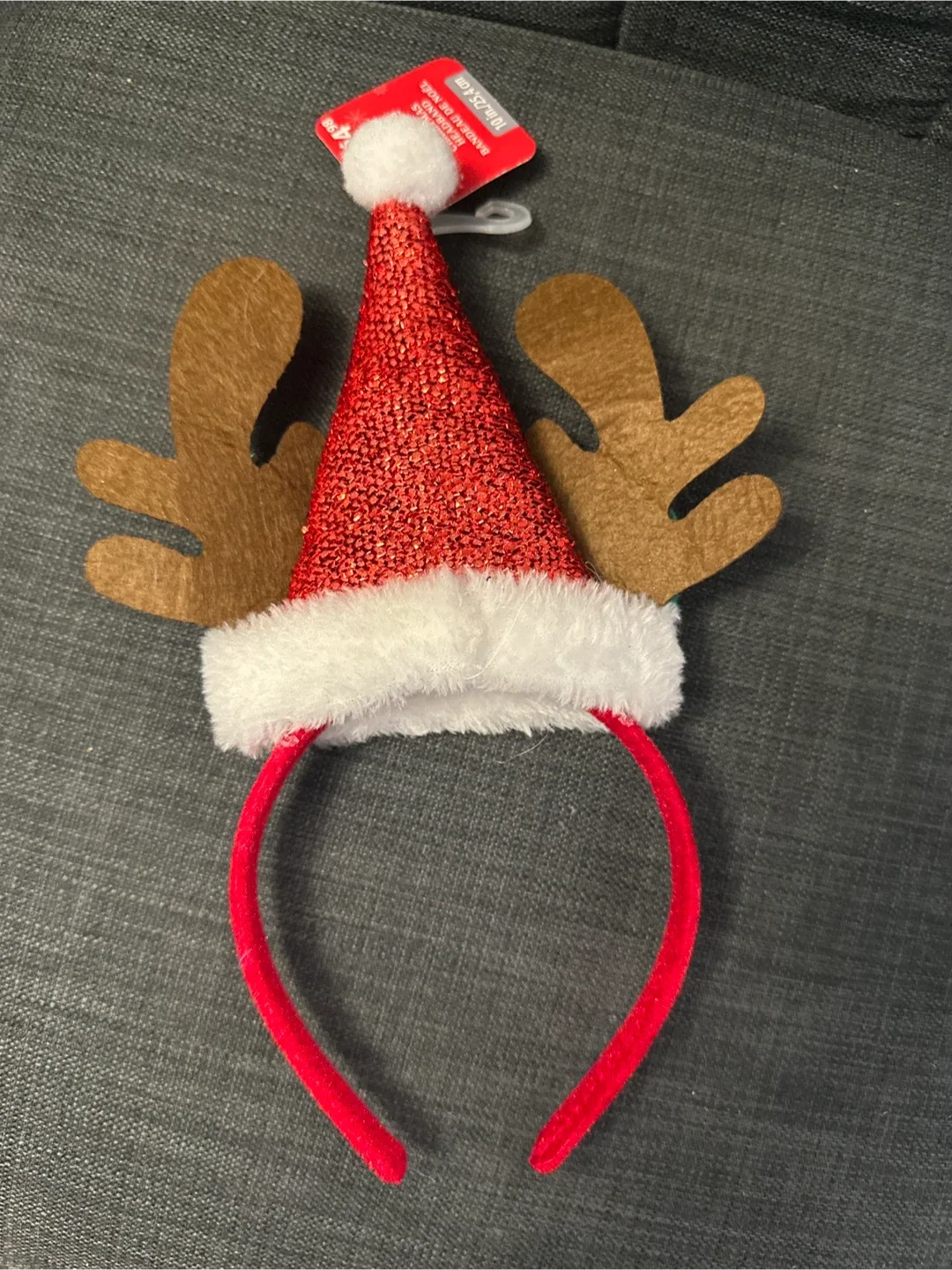 Holiday Reindeer Hat Headband - New image indicator(3)