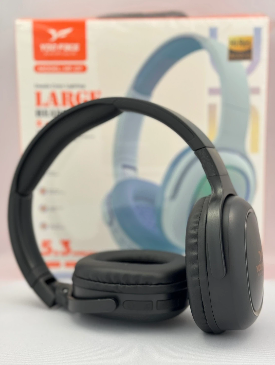 Yoo Face HF-Q7 Black Headphones - Like New! - photo 2