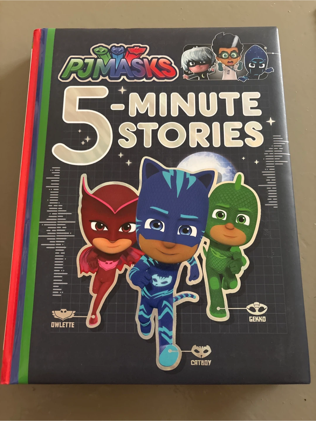 PJ Masks 5-Minute Stories Book