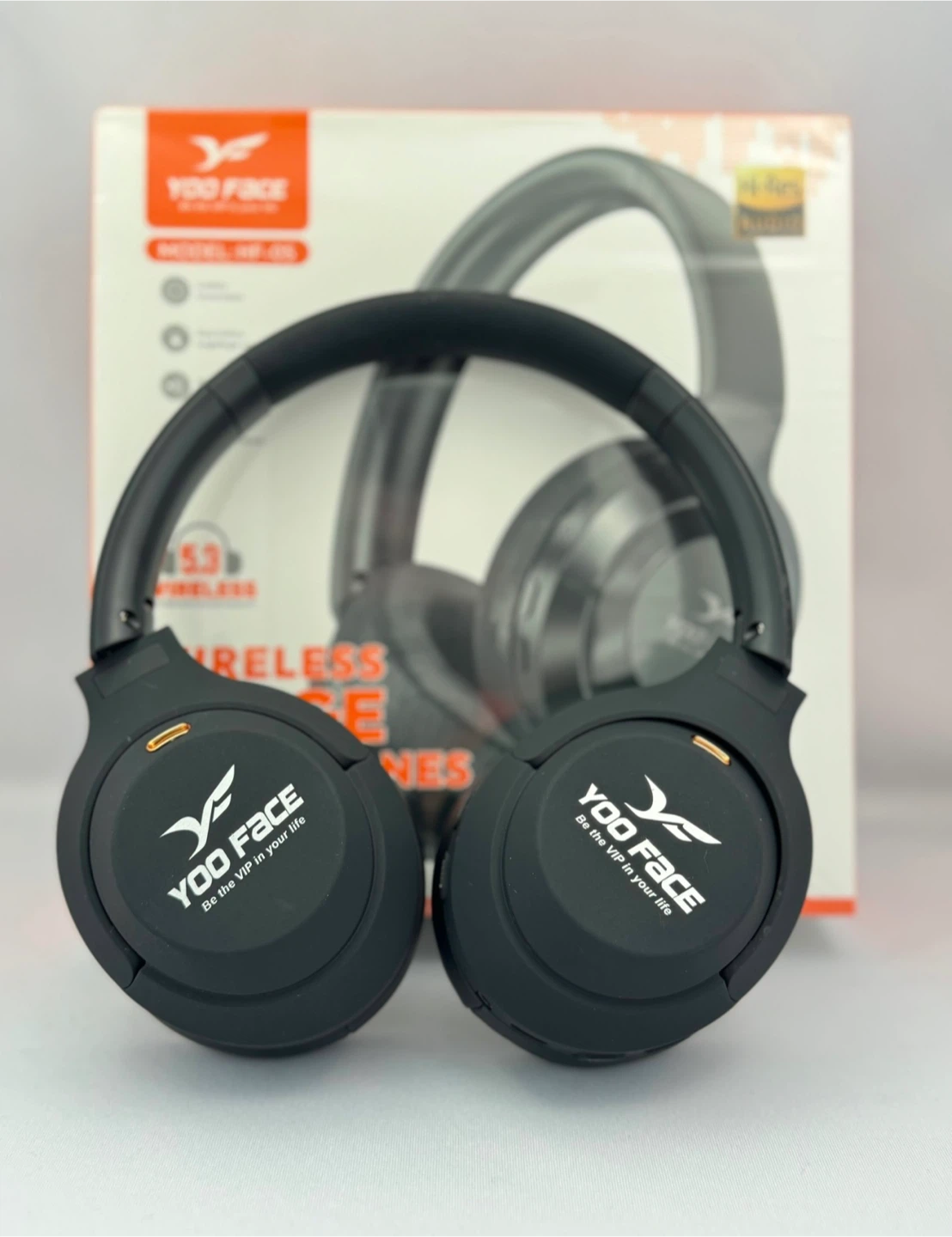 YOO FACE HF-05 Wireless Large Headphones - New! - photo 2