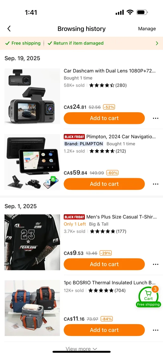 Car Dashcam with Dual Lens 1080P image indicator(2)