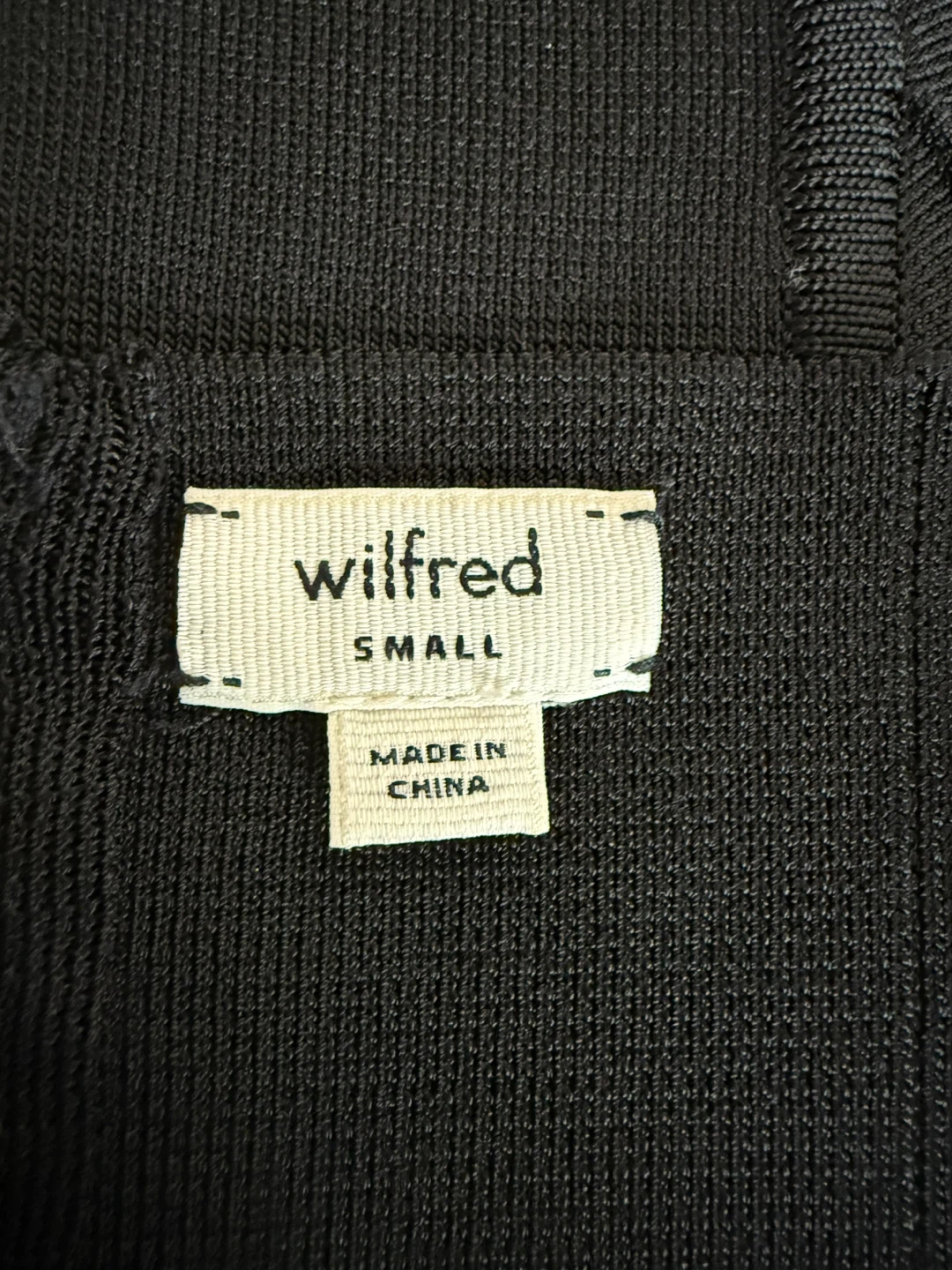 Wilfred Black Mini Skirt - Size Small - photo 2