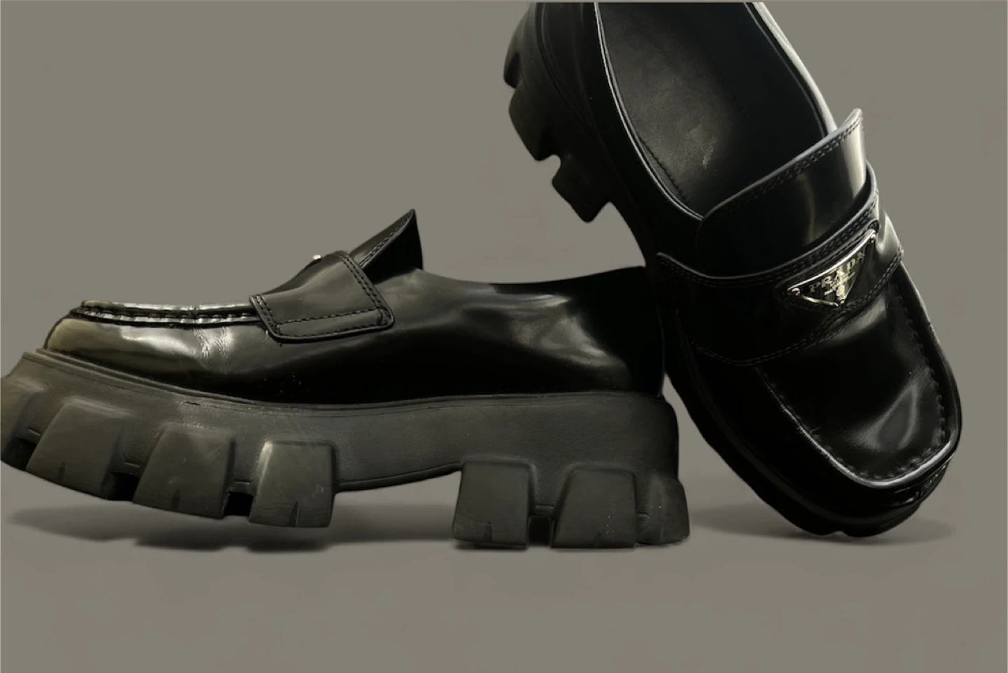 Prada Monolith Chunky Loafers – Size 38 (Women’s) - photo 2