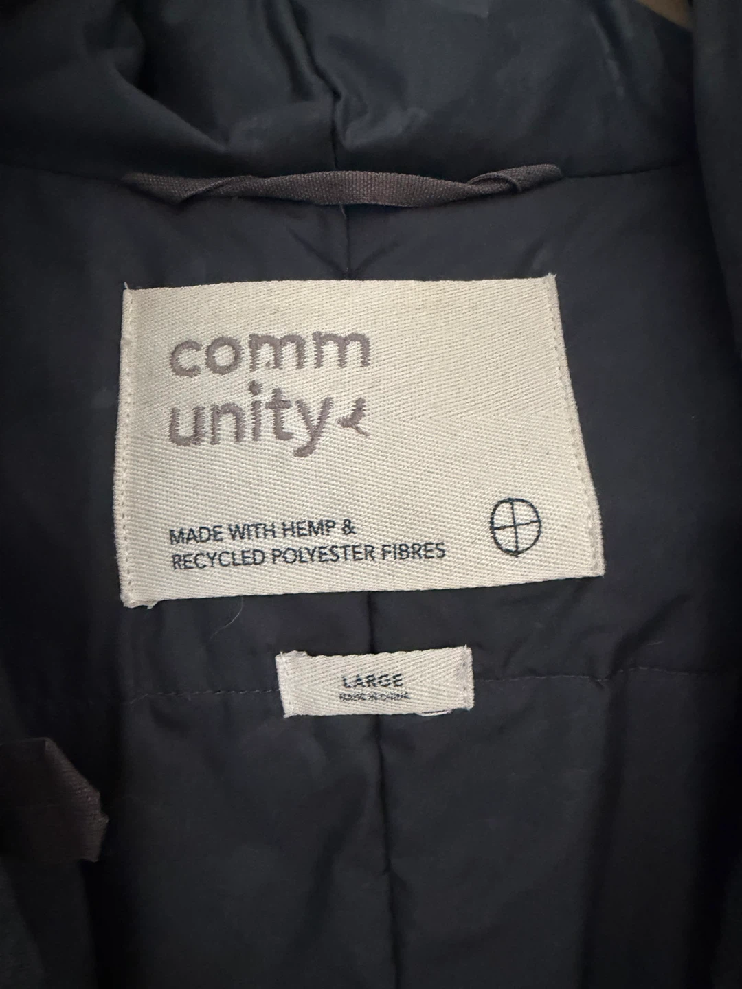 Community Grey Winter Parka - Size Large - photo 3