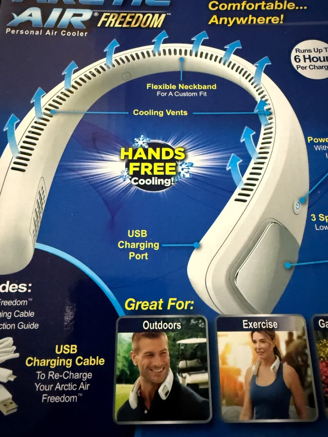 Arctic Air Freedom Personal Air Cooler(New) image indicator(2)