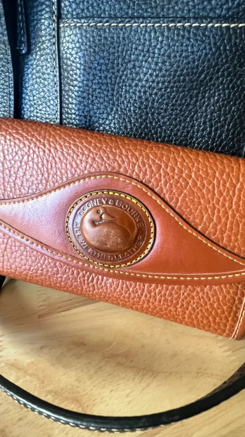 Dooney & Bourke Brown Leather Wallet image indicator(6)