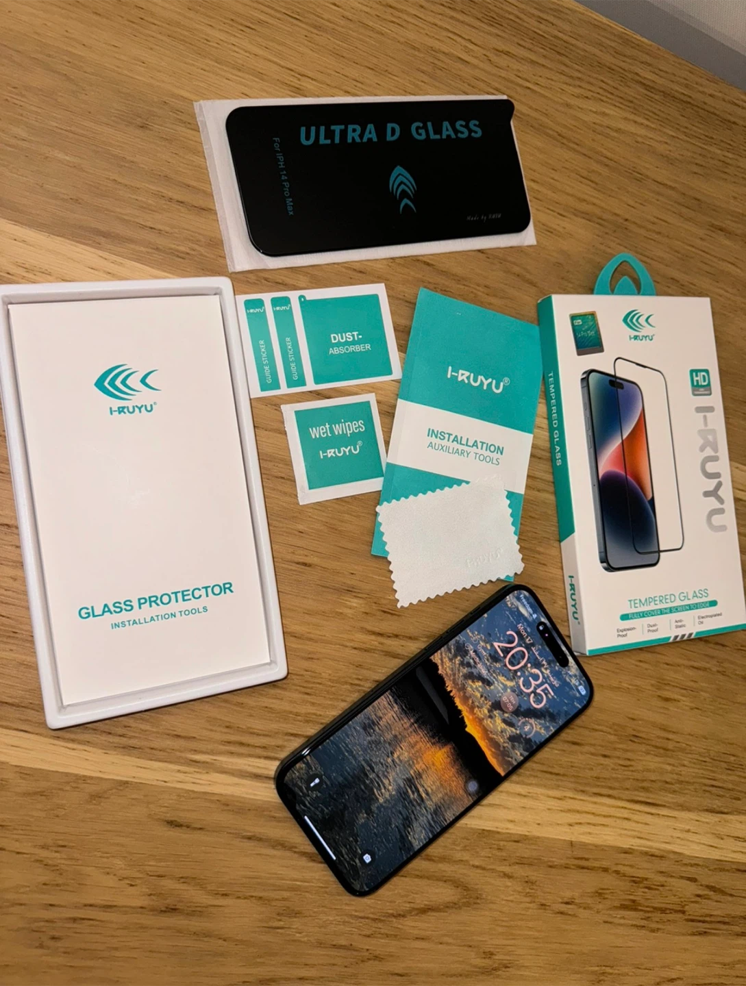 I-RUYU Tempered Glass Screen Protector - New - photo 2