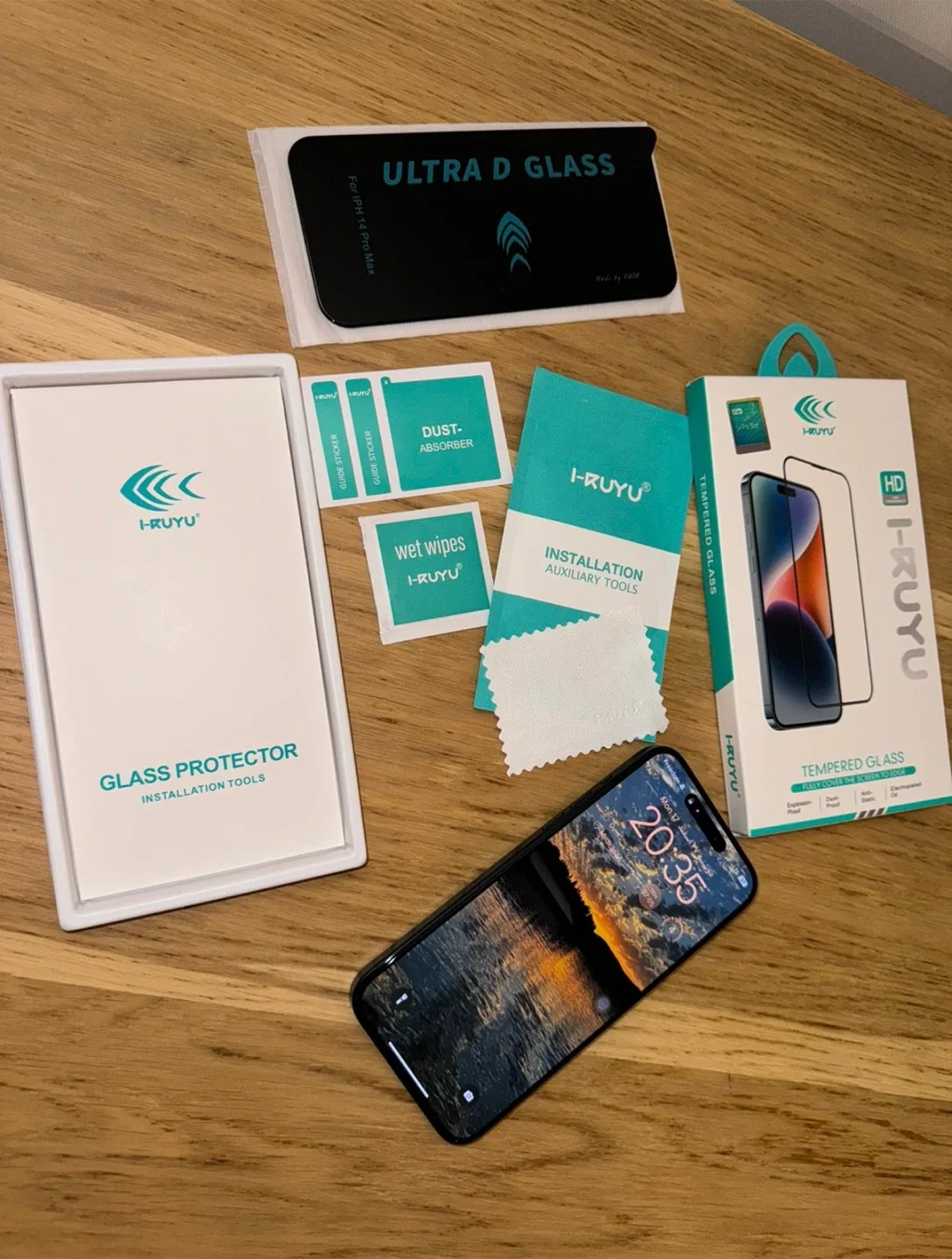 I-RUYU Tempered Glass Screen Protector - New image indicator(2)