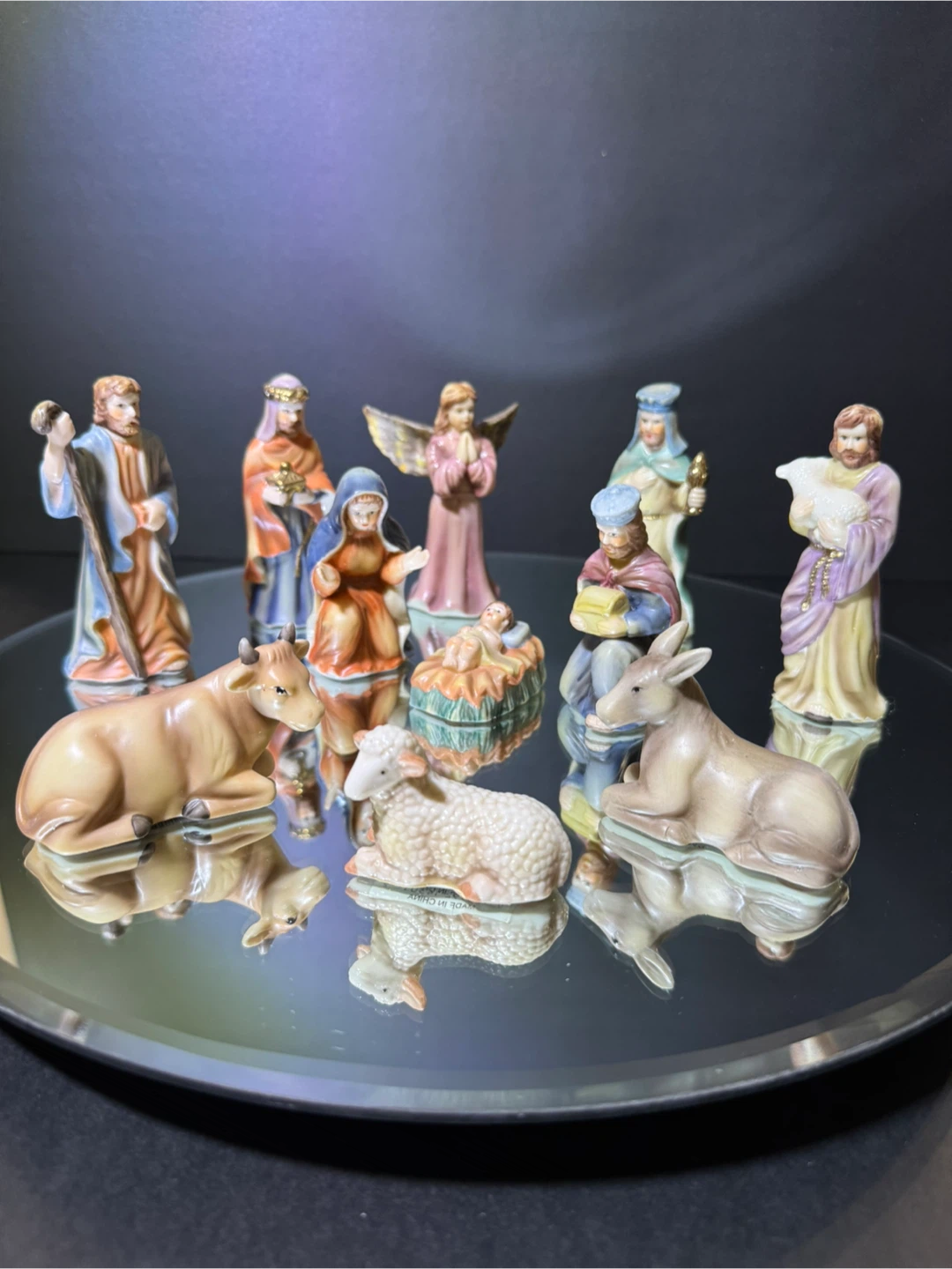 Vintage Nativity Set