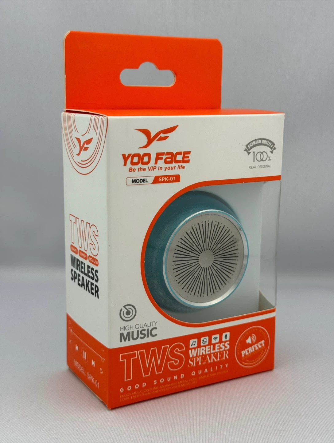 YOO FACE SPK-01 Wireless Speaker - Like New! - photo 2