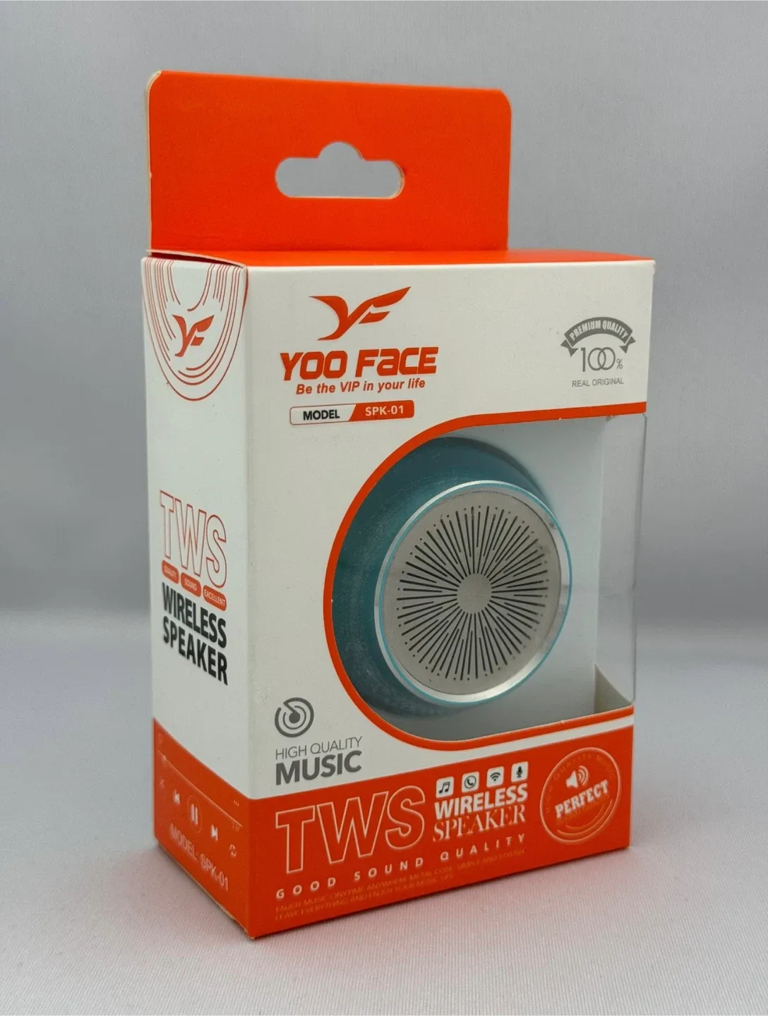 YOO FACE SPK-01 Wireless Speaker - Like New! image indicator(2)