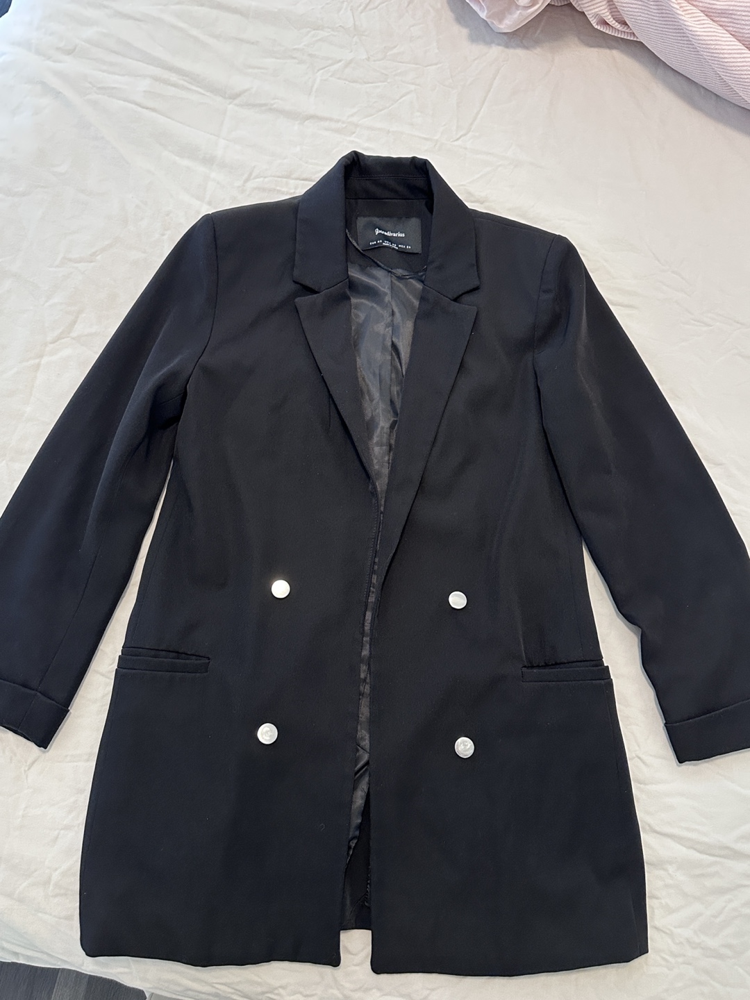 Stradivarius Black Blazer - Size XS
