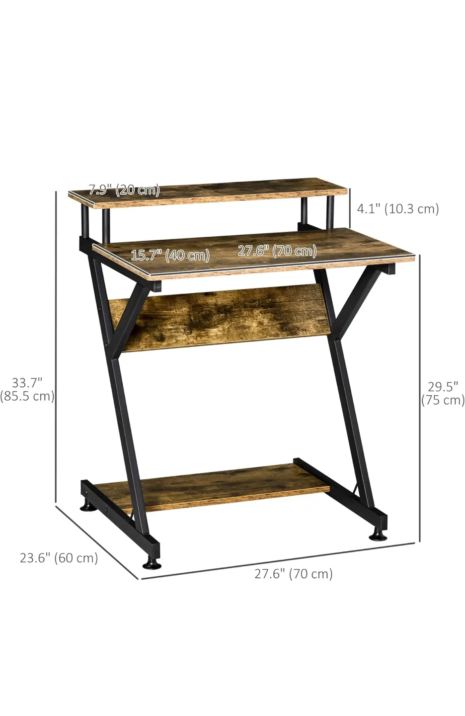 🔔Moving sale🔔: Brown Wooden Desk image indicator(2)