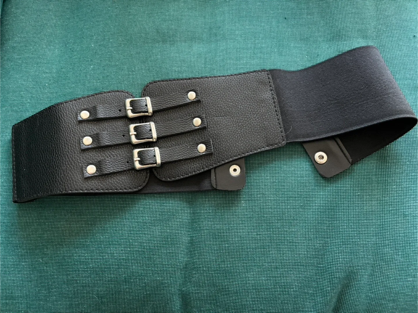 Black Corset Belt - Size Medium