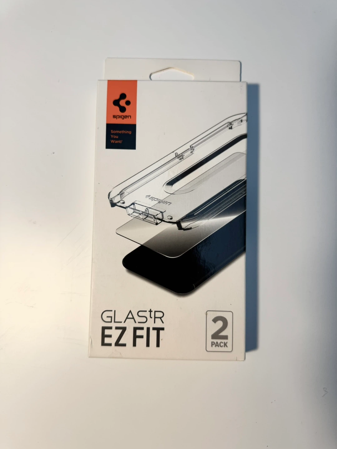 Spigen Glas.tR EZ FIT Screen Protector - 2 Pack