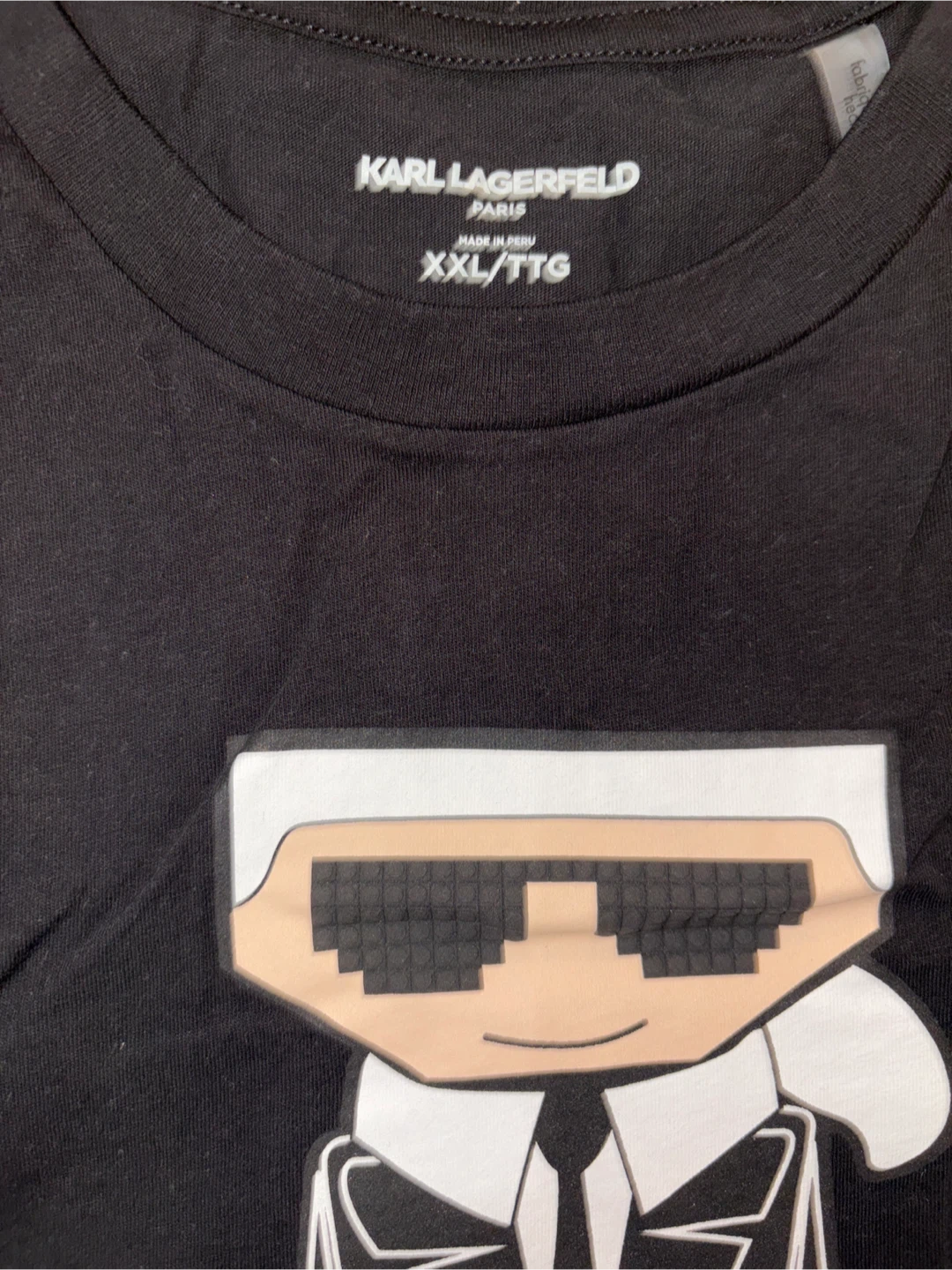 Karl Lagerfeld Paris Black Tee - XXL - photo 2