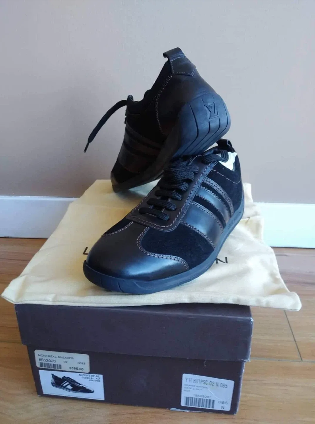Louis Vuitton Montreal Sneaker Black