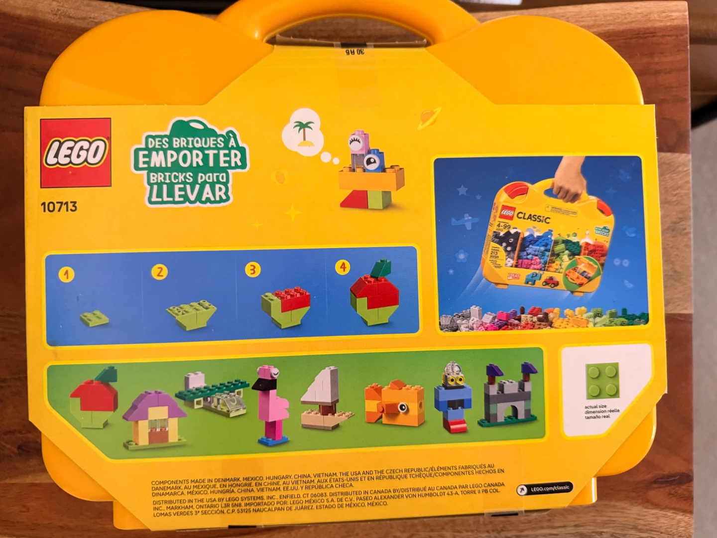 LEGO Classic Creative Suitcase (10713) – Brand New / Sealed - photo 2