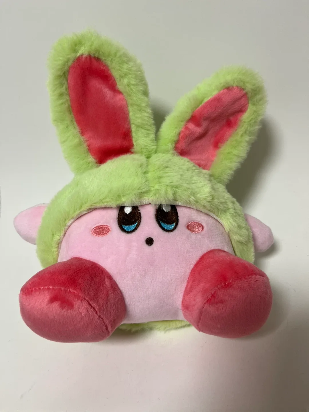 Kirby Plush Toy with Bunny Ears