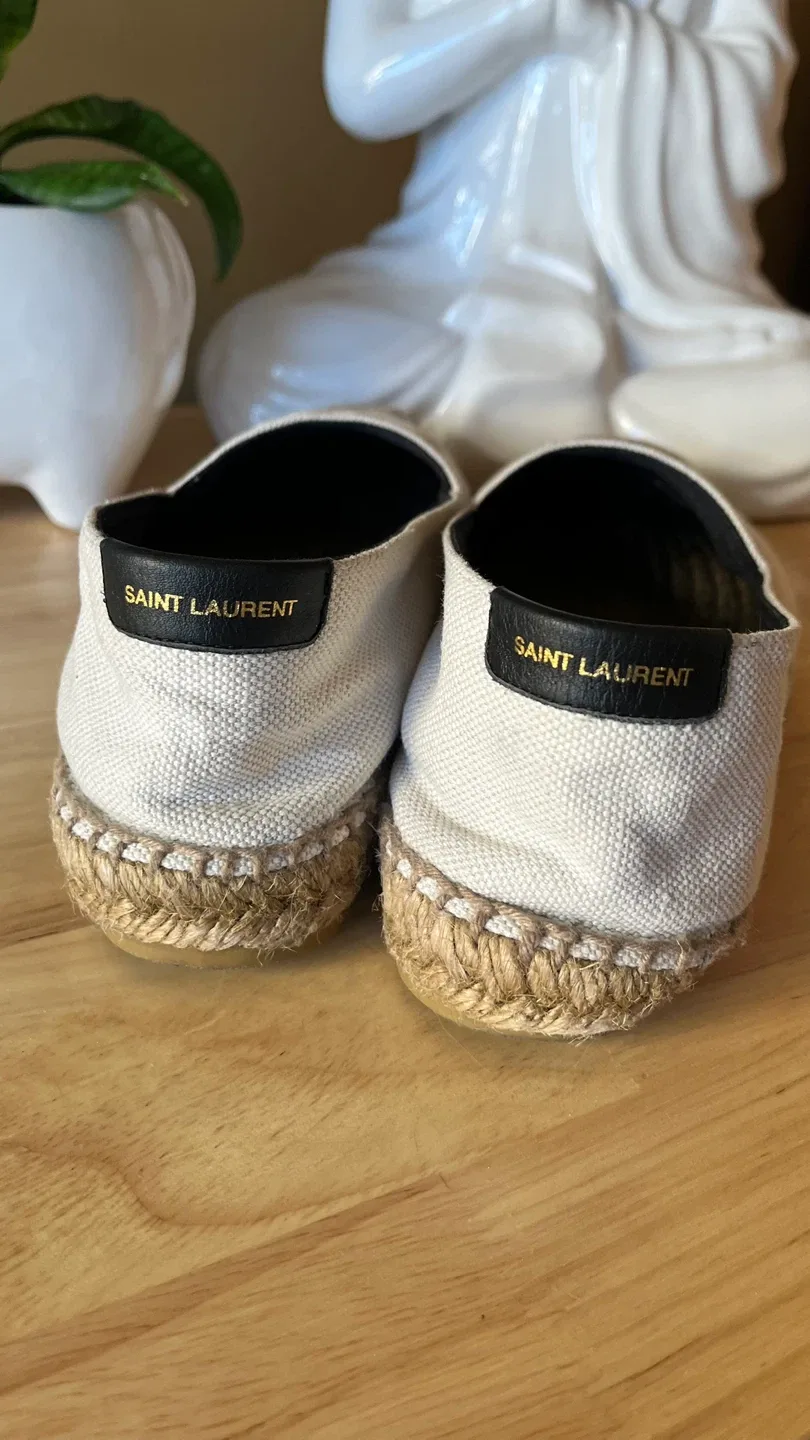 YSL Canvas Espadrilles - Size 38.5 image indicator(5)