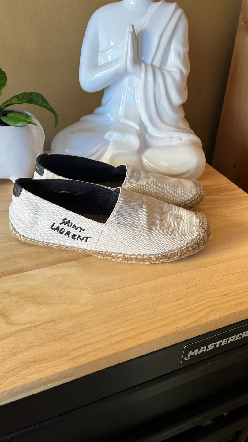 YSL Canvas Espadrilles - Size 38.5 image indicator(4)