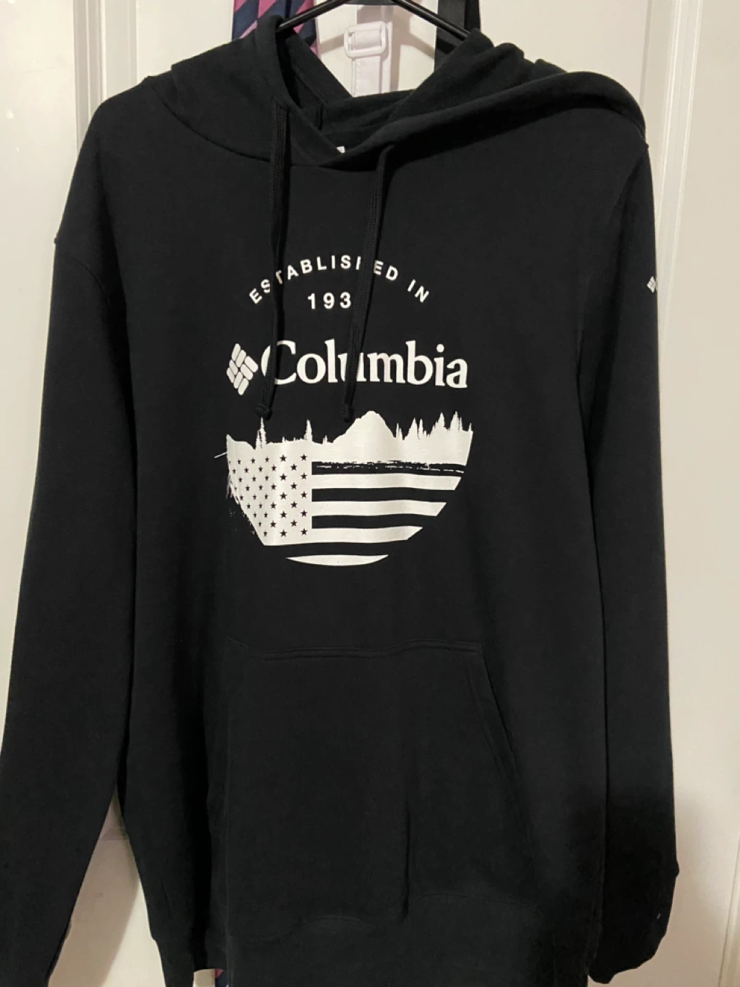 Columbia Black Hoodie
