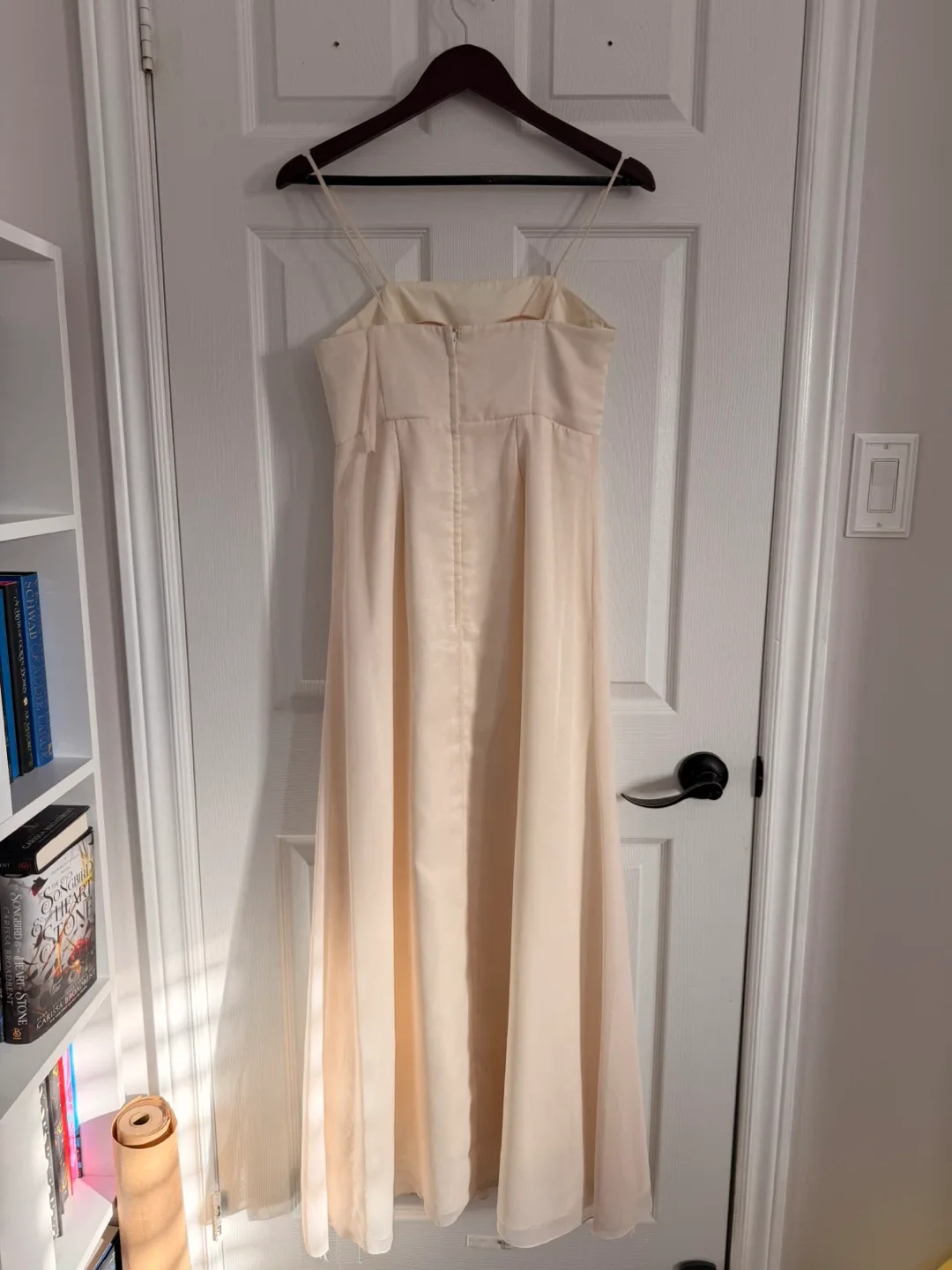 Like New Champagne Maxi Dress (S) image indicator(3)