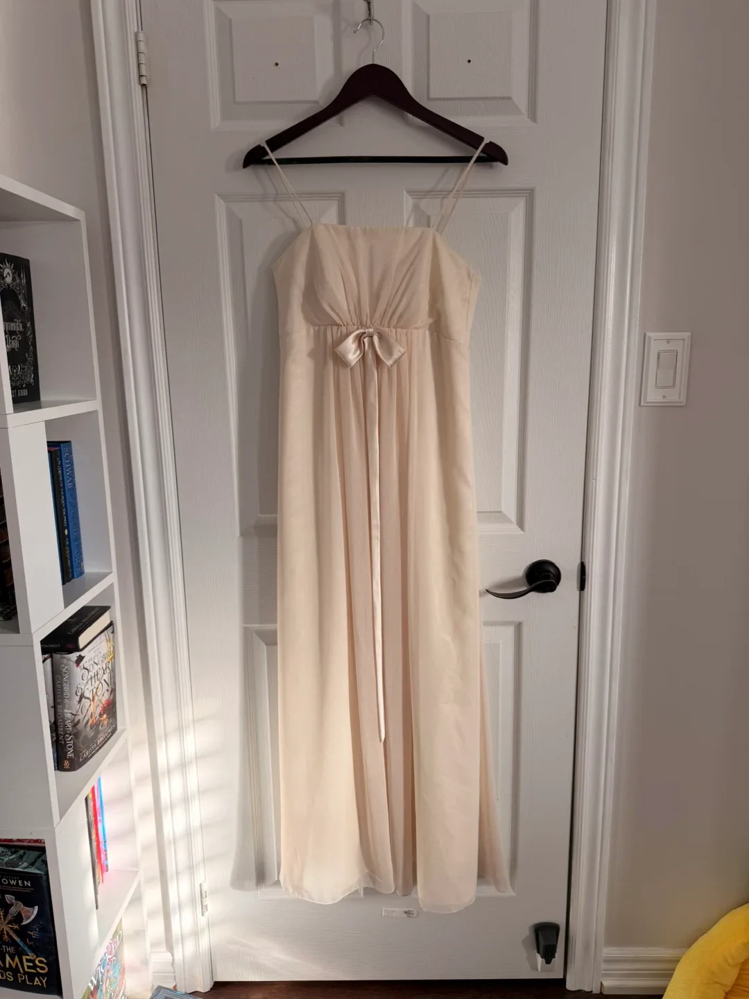 Like New Champagne Maxi Dress (S) image indicator(2)