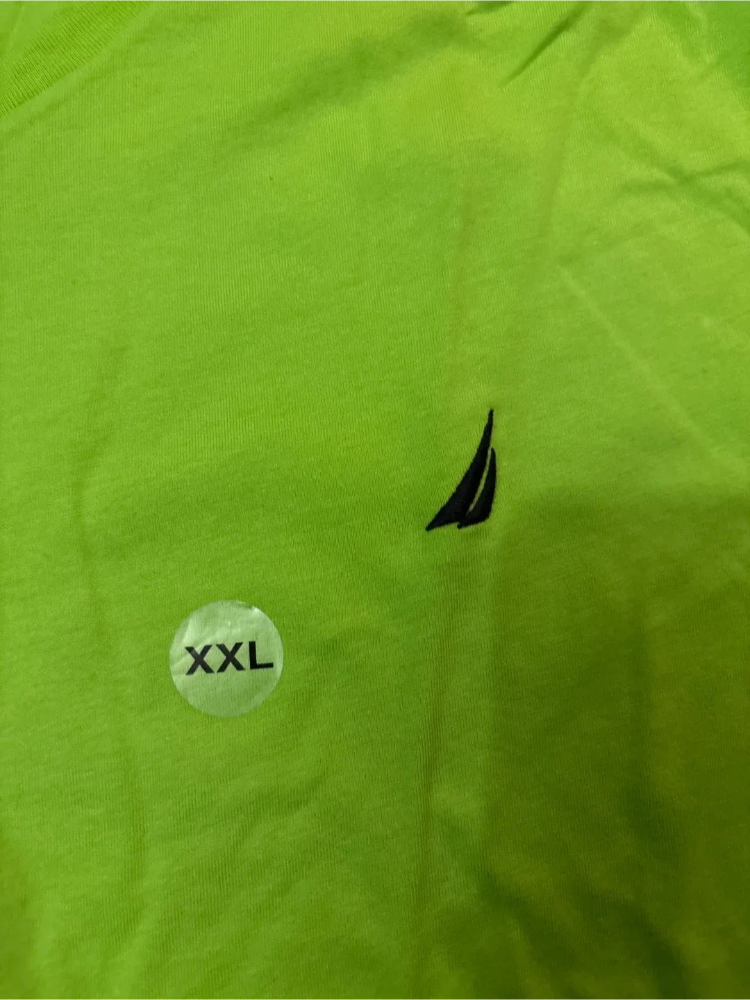 Nautica XXL Green V-Neck T-Shirt image indicator(3)