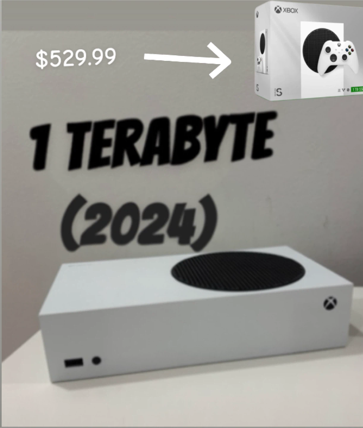 Microsoft Xbox Series S 1TB robot white(2024) Console