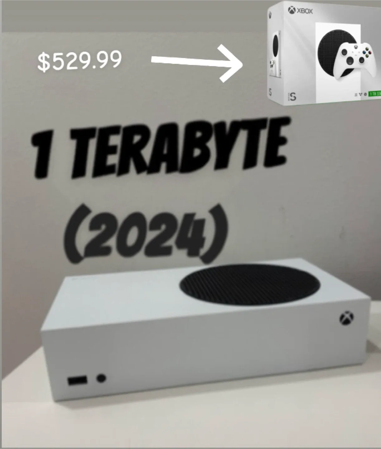 Microsoft Xbox Series S 1TB robot white(2024) Console