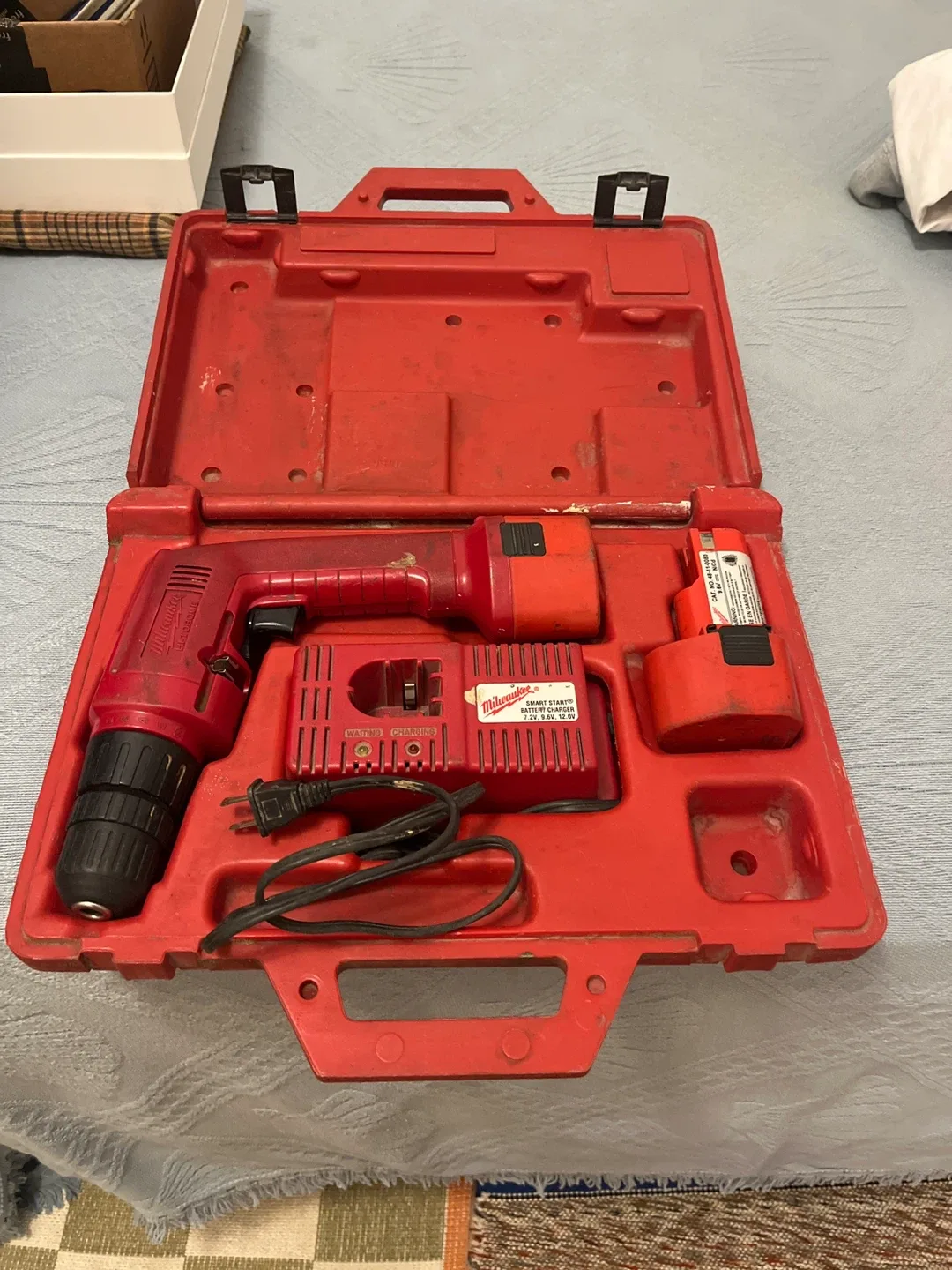Milwaukee Cordless Driver Drill w/ Case image indicator(3)