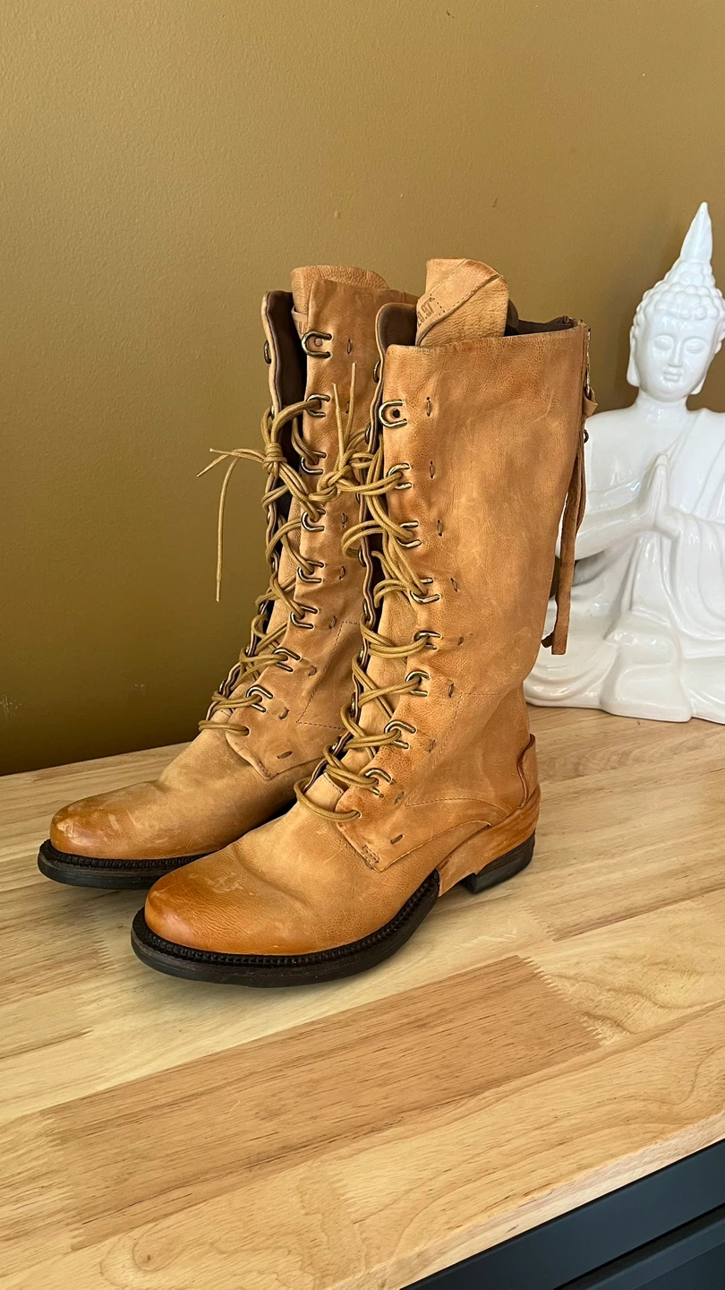 AS 98 Steward Tall Lace Up Boots - photo 3