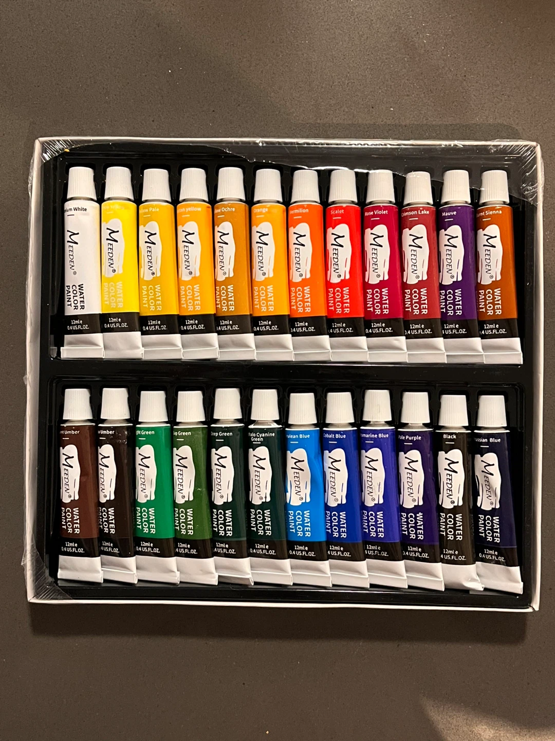 24 Watercolor Paint Set