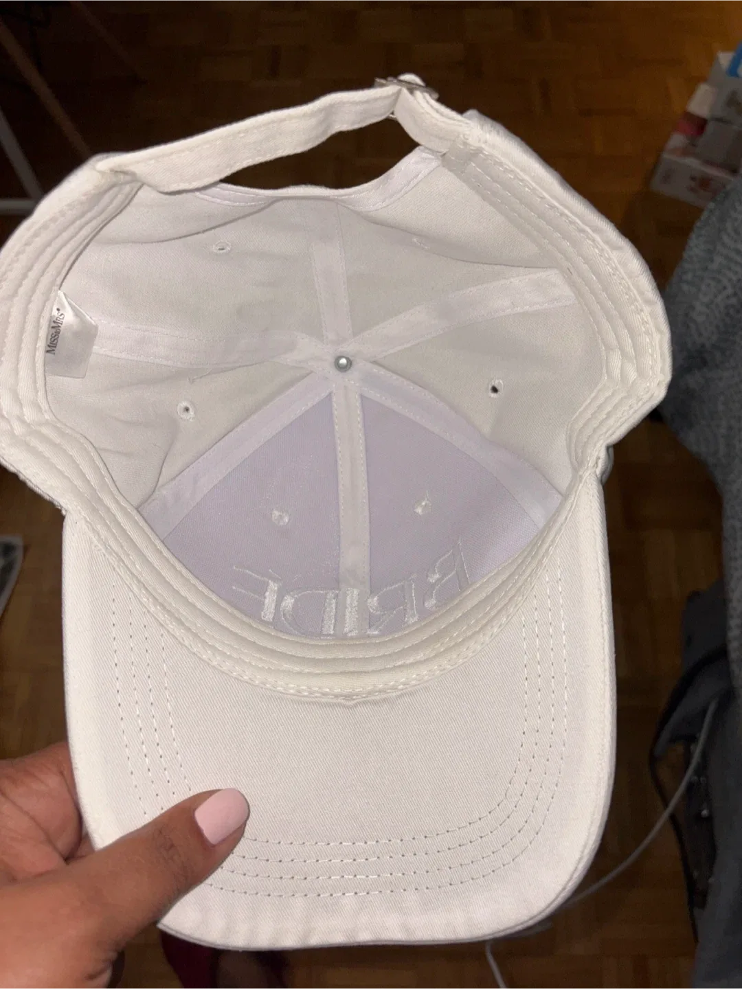 Bride Baseball Cap - White image indicator(2)