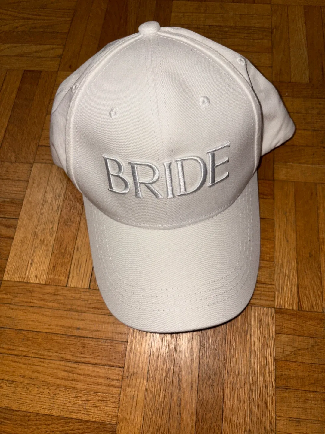 Bride Baseball Cap - White image indicator(3)