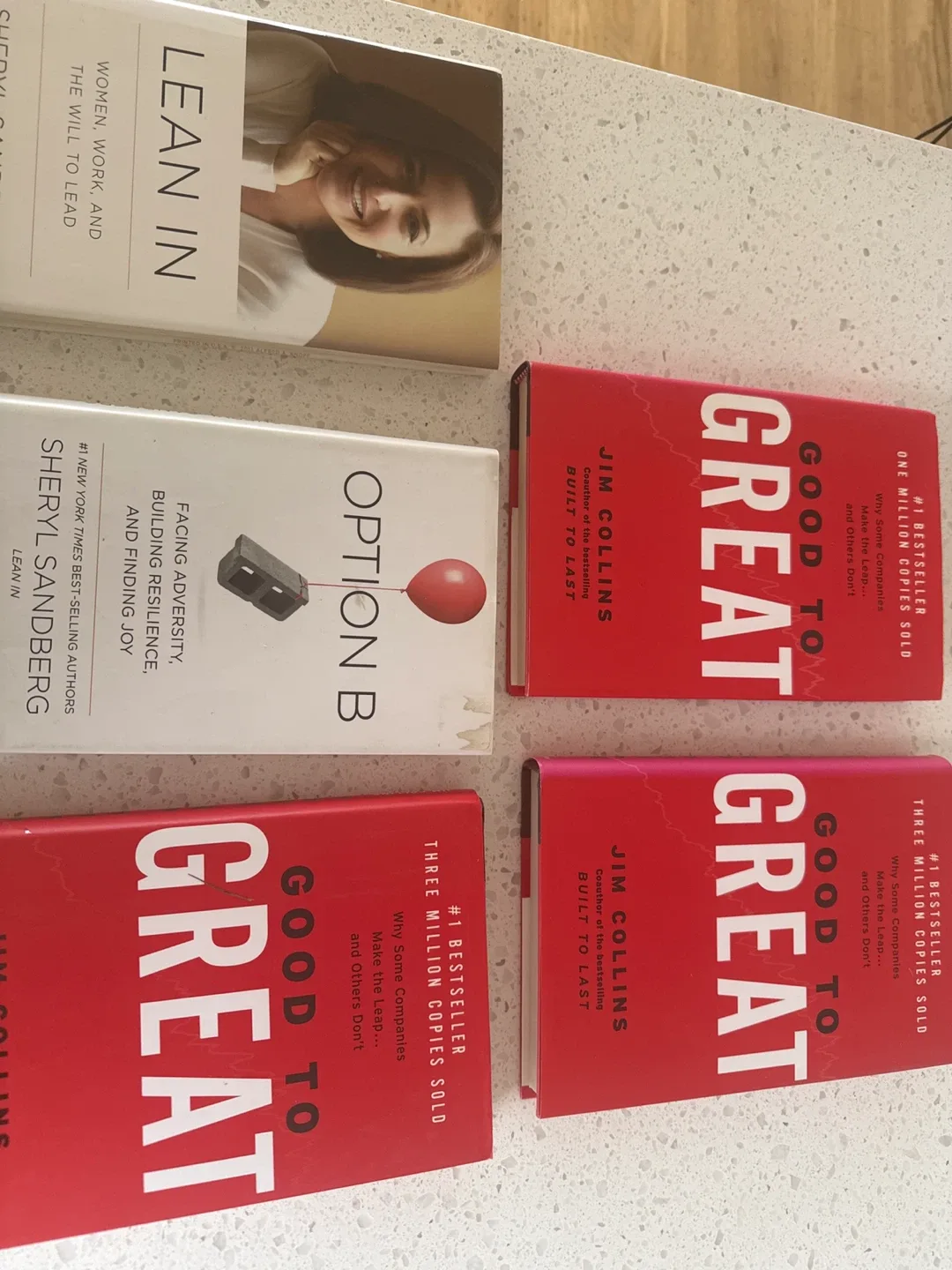 Sheryl Sandberg: Lean In, Option B & Good to Great image indicator(4)