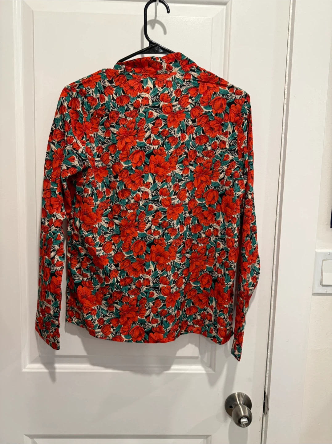 Shein Floral Print Blouse - Size M - photo 2