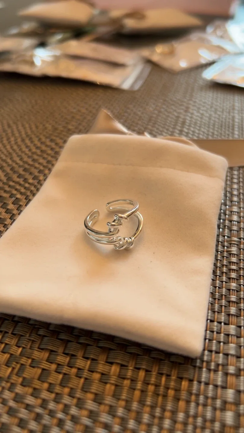 Sterling Silver Knot Ring